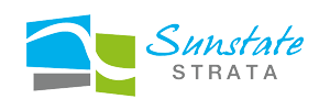 sunstate strata company's logo