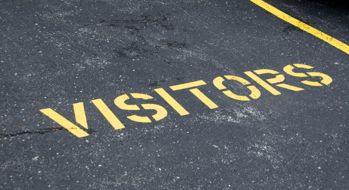 visitors parking