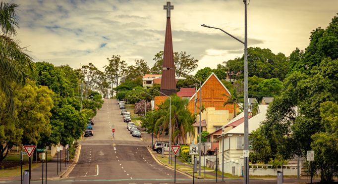 Ipswich,,Queensland,,Australia,-,Feb,13,,2021:,Lutheran,Church,-